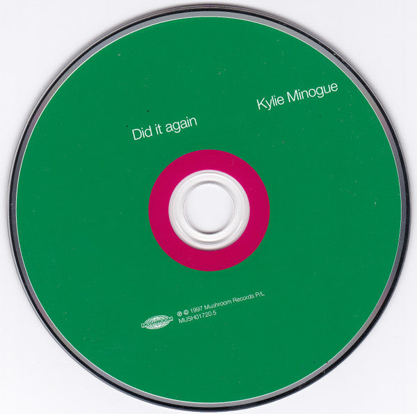 Kylie Minogue : Did It Again (CD, Single, CD2)