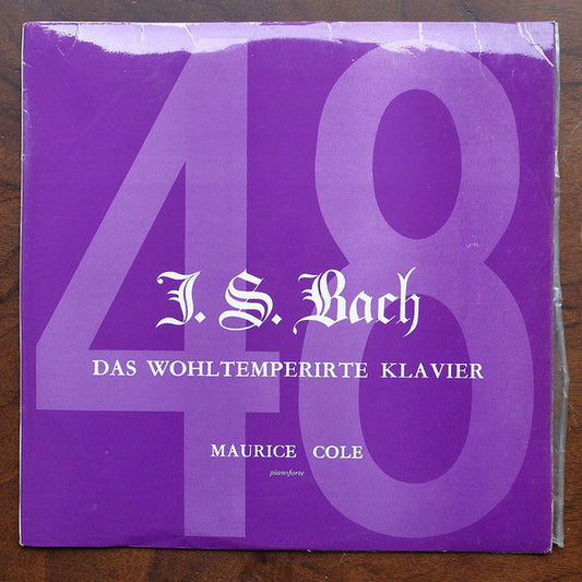 J. S. Bach* – Maurice Cole : Das Wohltemperirte Klavier Vol 6 (LP, RM)