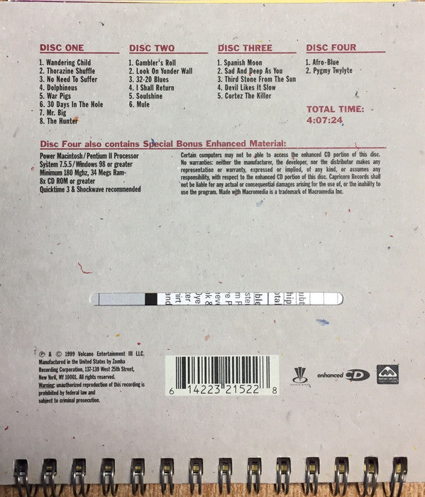 Gov't Mule : Live...With A Little Help From Our Friends (4xCD, Album, Enh, RE, Rin)