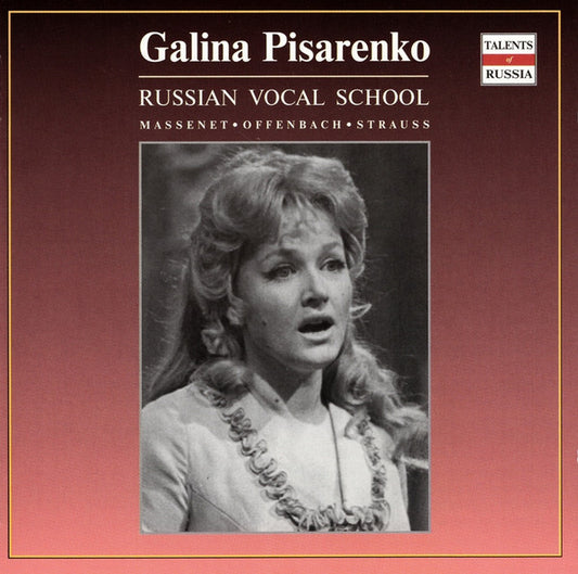 Galina Pisarenko, Jules Massenet, Jacques Offenbach, Johann Strauss Jr. : Highlights From Manon (CD)