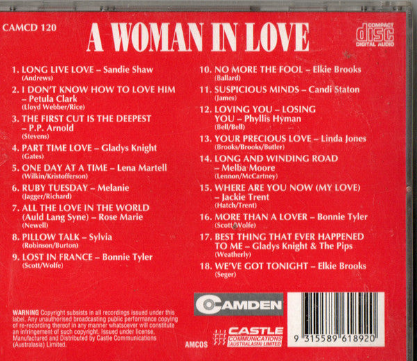 Various : A Woman In Love (CD, Comp)