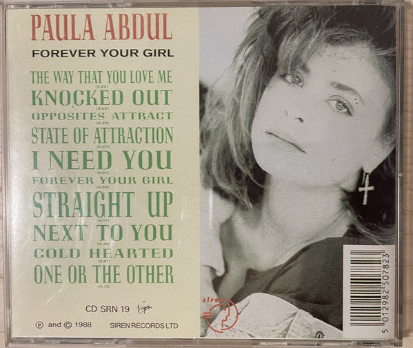 Paula Abdul : Forever Your Girl (CD, Album)