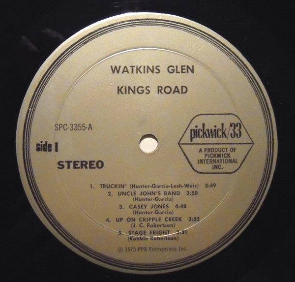 Kings Road : Watkins Glen (LP, Album)
