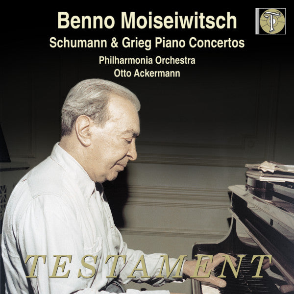 Benno Moiseiwitsch : Schumann & Grieg Piano Concertos Philharmonia Orchestra Otto Ackermann (CD)