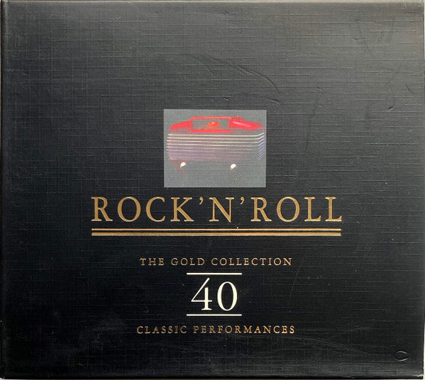 Various : Rock 'N' Roll - The Gold Collection - 40 Classic Performances (2xCD, Comp, Gol)