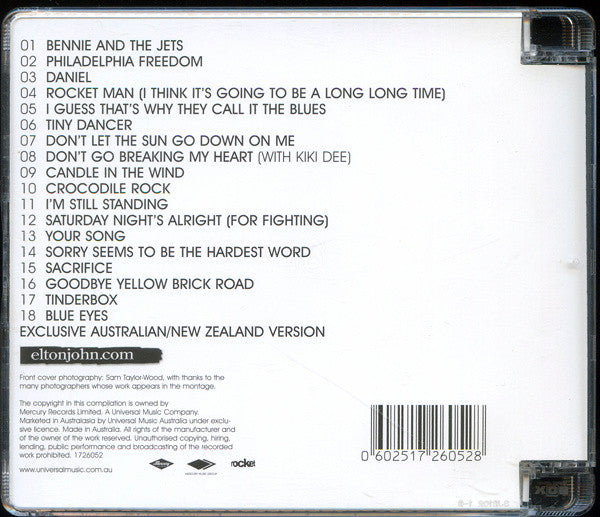 Elton John : Rocket Man: The Definitive Hits (CD, Comp, Sup)