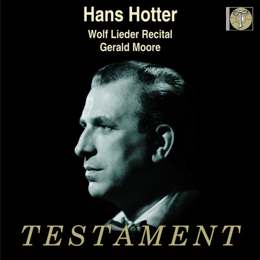Hans Hotter, Hugo Wolf, Gerald Moore : Wolf Lieder Recital (CD, Mono)