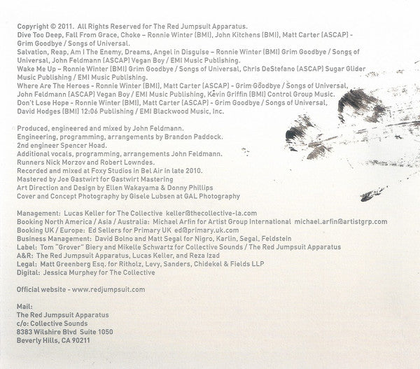 The Red Jumpsuit Apparatus : Am I The Enemy (CD, Album)