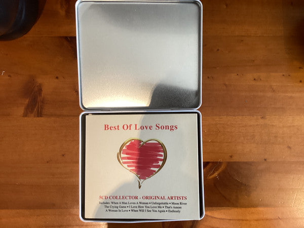 Various : Best Of Love Songs (5xCD, Comp + Box)