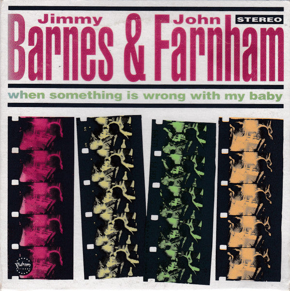 Jimmy Barnes & John Farnham : When Something Is Wrong With My Baby (CD, Single)