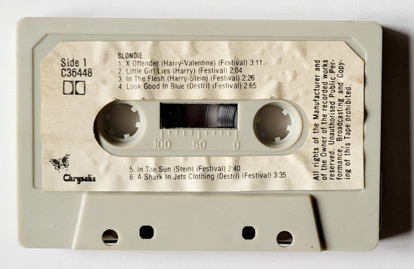 Blondie : Blondie  (Cass, Album)