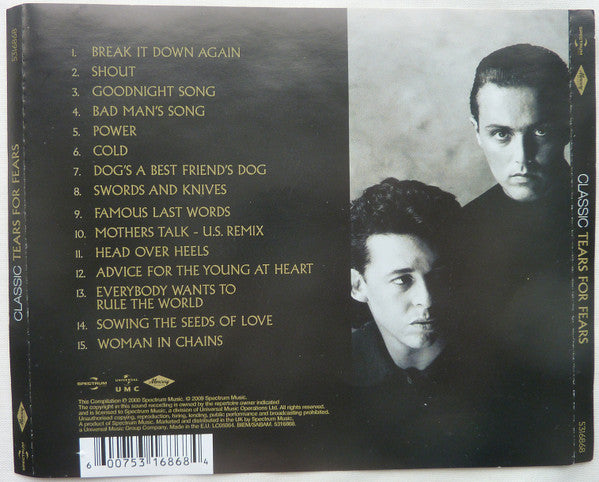 Tears For Fears : Classic (CD, Comp)
