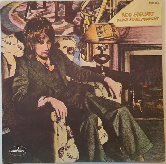Rod Stewart : Never A Dull Moment (LP, Album)