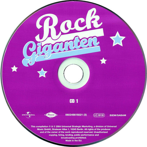 Various : Rock Giganten (2xCD, Comp)