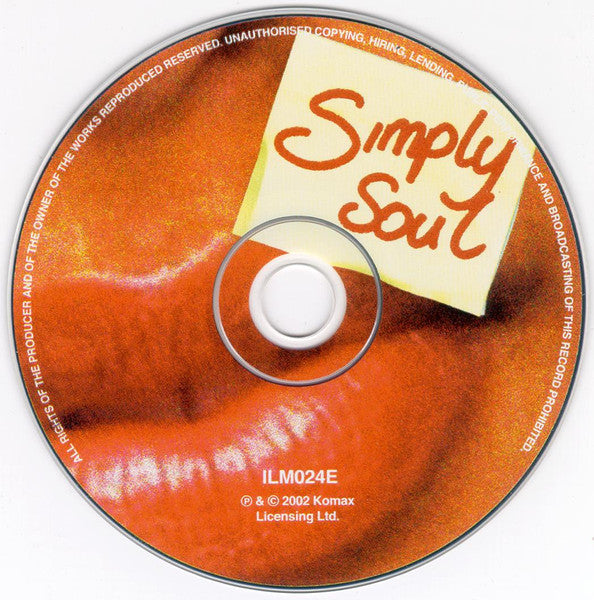 Various : Simply Soul (CD, Comp)
