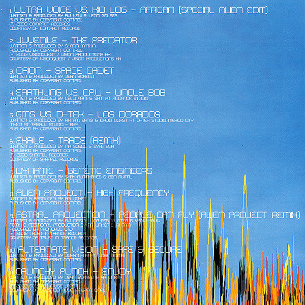 Alien Project : Juice (CD, Comp, Mixed)