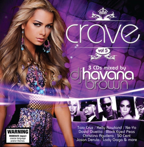 DJ Havana Brown* : Crave Vol 5 (2xCD + CD, Enh + Comp, Mixed)