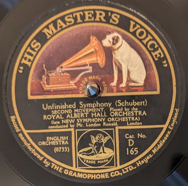 Andreieff's Balalaika Orchestra*, Royal Albert Hall Orchestra : Molodka / Sun In The Sky, Stop Shining! / Unfinished Symphony (Schubert) (Second Movement) (Shellac, 12")