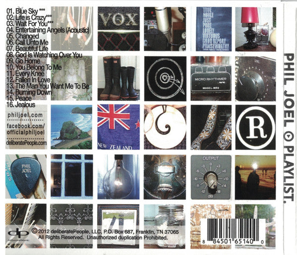 Phil Joel : Playlist (CD, Comp)