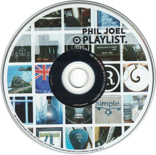 Phil Joel : Playlist (CD, Comp)