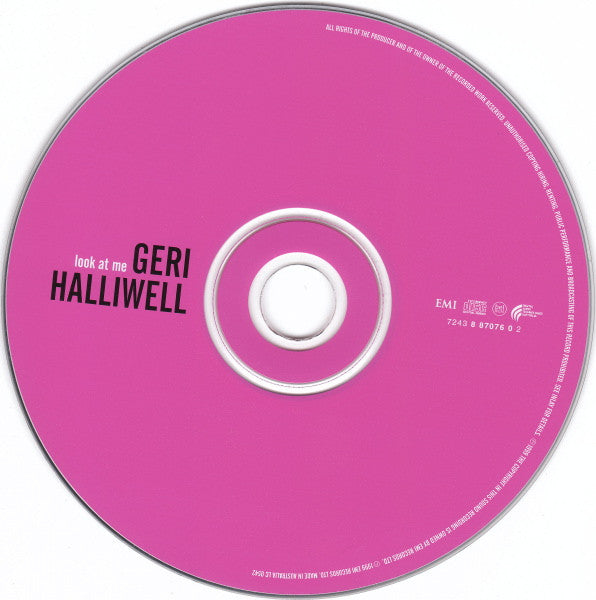 Geri Halliwell : Look At Me (CD, Single, Enh)