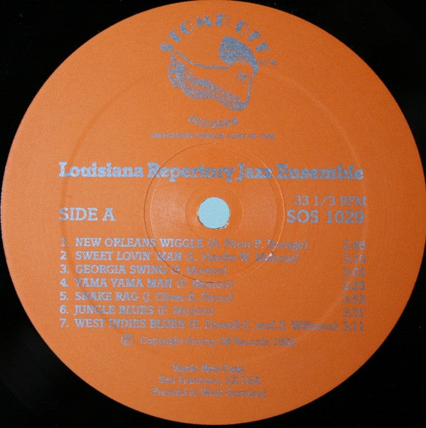 The Louisiana Repertory Jazz Ensemble : Alive And Well (LP, Album)