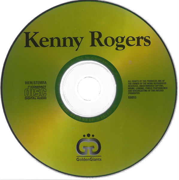 Kenny Rogers : Me And Bobby McGhee (CD, Comp)