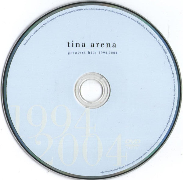 Tina Arena : Greatest Hits 1994-2004 (DVD-V, Comp, PAL)