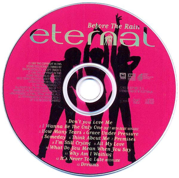 Eternal (2) : Before The Rain (CD, Album + CD, Album)