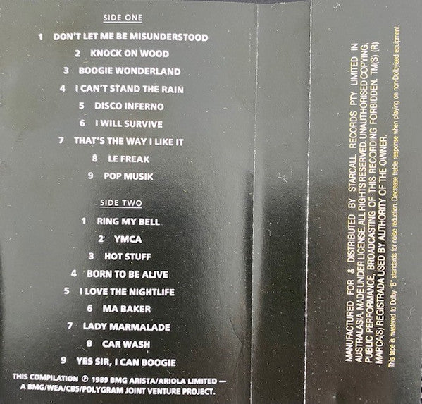 Various : The Ultimate 70's Dance Collection (Cass, Comp)