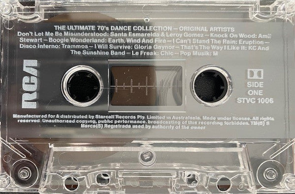 Various : The Ultimate 70's Dance Collection (Cass, Comp)