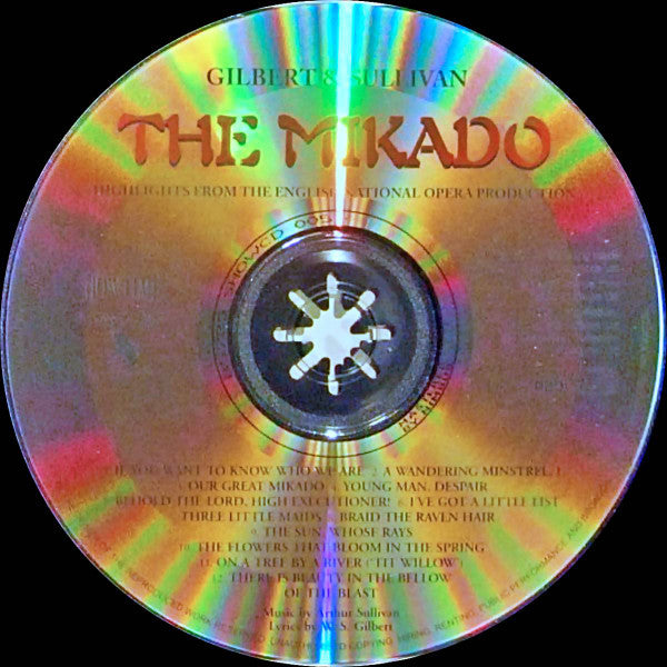 Gilbert & Sullivan - Lesley Garrett, Eric Idle, Felicity Palmer, Bonaventura Bottone, Richard Van Allan With The English National Opera Orchestra* And Chorus* : The Mikado (CD, RE)
