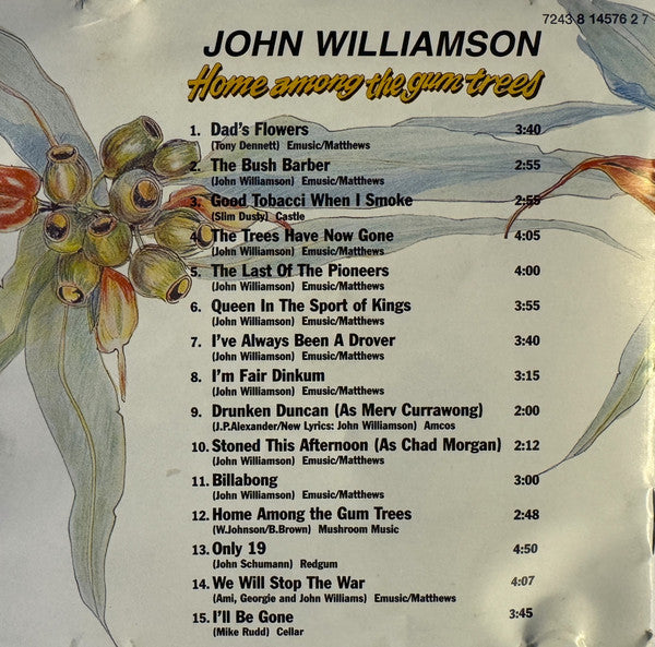 John Williamson : Home Among The Gum Trees (CD, RE)