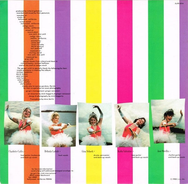 Go-Go's : Vacation (LP, Album)