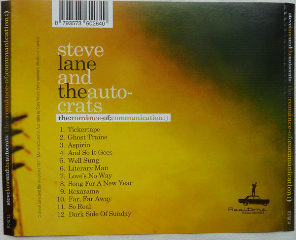 Steve Lane And The Autocrats* : The Romance Of Communication (CD, Album)