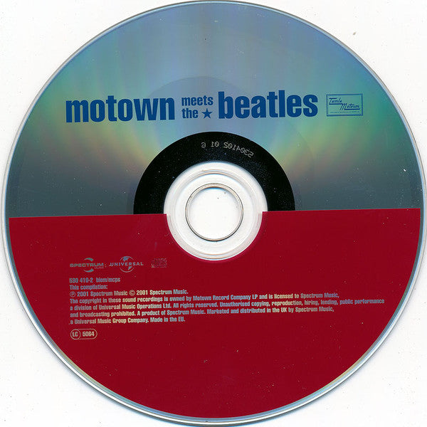 Various : Motown Meets The Beatles (CD, Comp, RM)