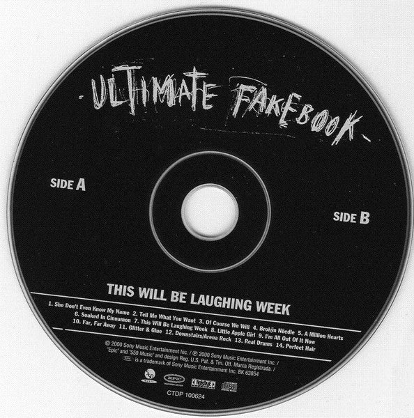 Ultimate Fakebook : This Will Be Laughing Week (CD, Album, RE)