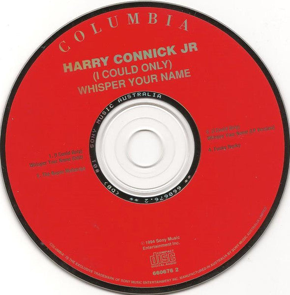 Harry Connick, Jr. : [I Could Only] Whisper Your Name (CD, Single, Car)