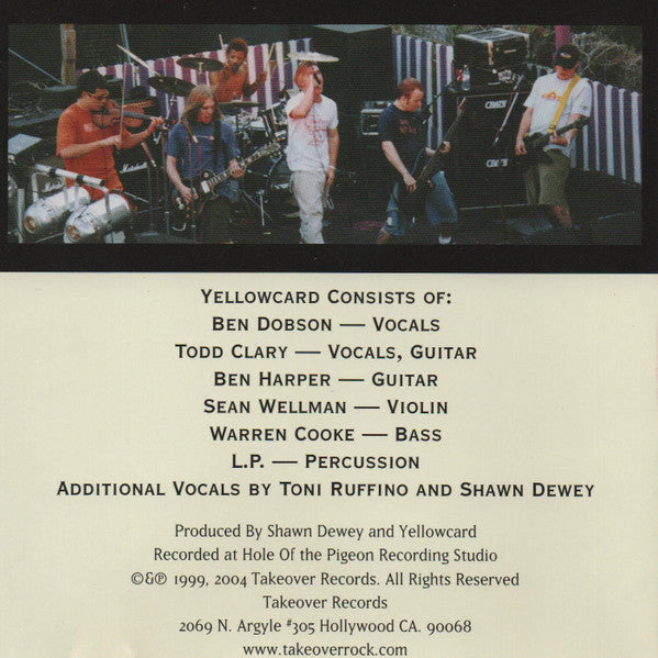 Yellowcard : Where We Stand (CD, Album, RE)