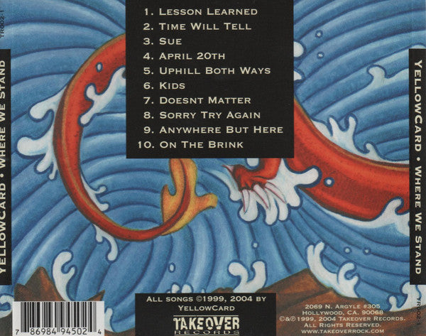 Yellowcard : Where We Stand (CD, Album, RE)