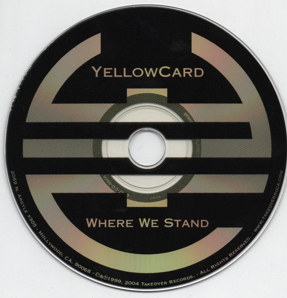 Yellowcard : Where We Stand (CD, Album, RE)
