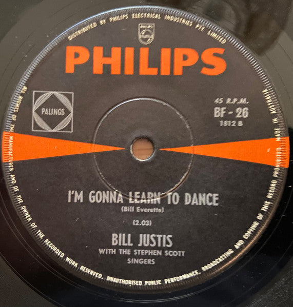 Bill Justis With The Stephen Scott Singers : Tamoure (7", Single, Mono)