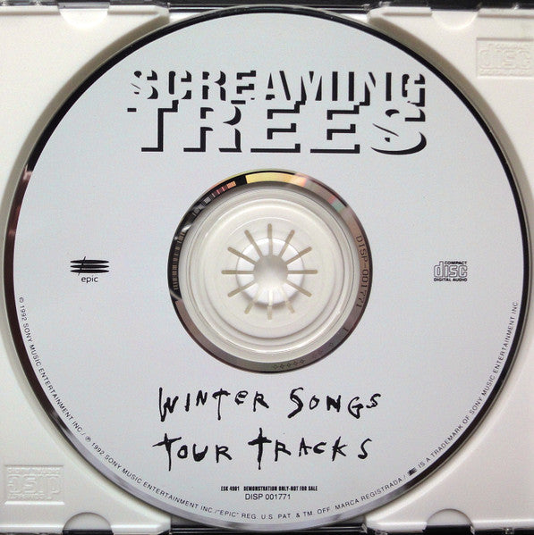 Screaming Trees : Winter Songs Tour Tracks (CD, Promo, Smplr)