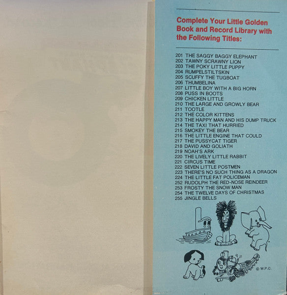Unknown Artist : Rumpelstiltskin (7")