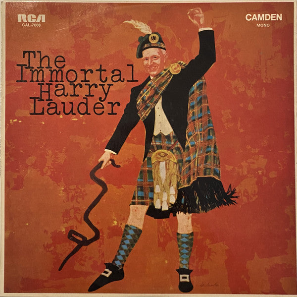 Harry Lauder : The Immortal Harry Lauder (LP, Comp, Mono)