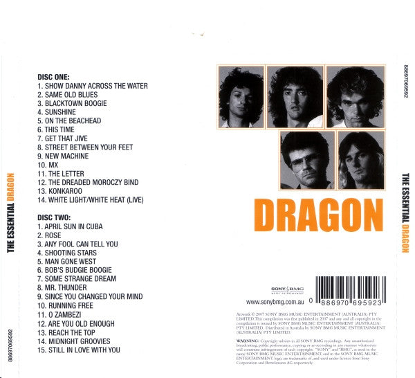 Dragon (5) : The Essential Dragon (2xCD, Comp)
