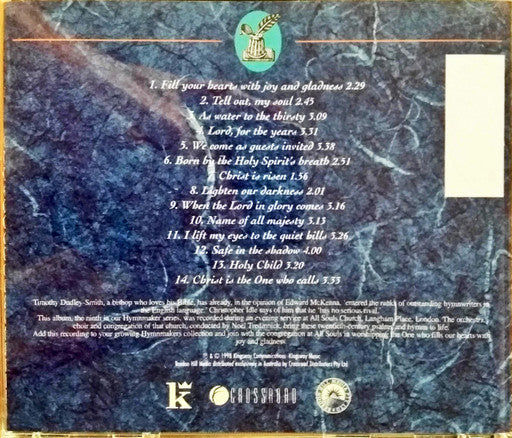 Timothy Dudley-Smith, The Orchestra*, Choir And Congregation Of All Souls Church, Langham Place* Conducted By Noël H Tredinnick* : Tell Out, My Soul (CD, Album, RE)