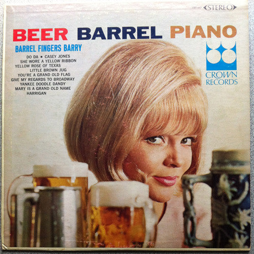 Barrel Fingers Barry : Beer Barrel Piano (LP)