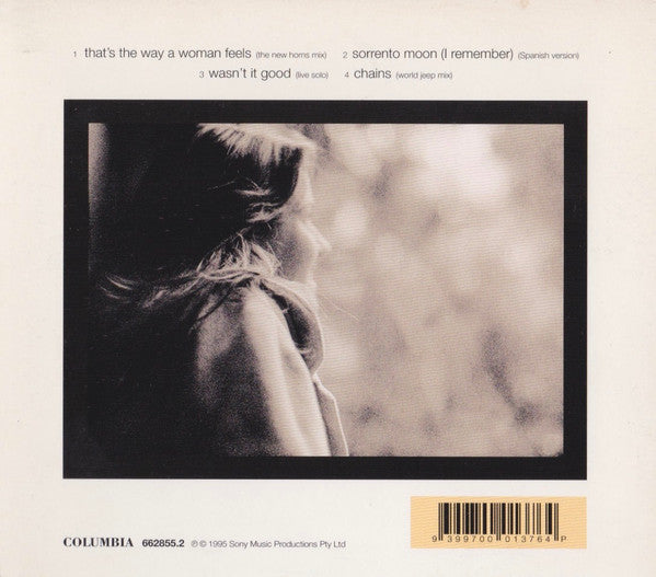 Tina Arena : That's The Way A Woman Feels (CD, Single)
