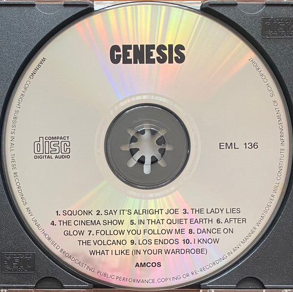 Genesis : Genesis (CD, Unofficial)